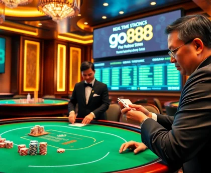 Experience thrilling poker action at go88 with professional dealers and vibrant surroundings.