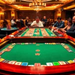 חוויה של משחק רמיקוב אונליין באווירת קזינו מתוחכמת עם אריחים צבעוניים ואקשן אסטרטגי.