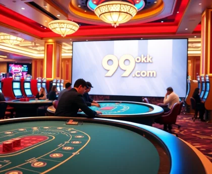 Experience the thrill of winning at 99ok com with vibrant casino games and excitement.