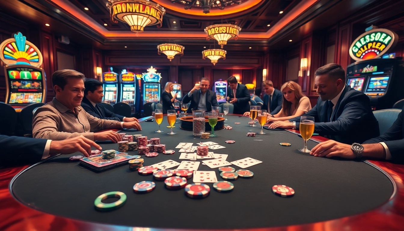 Engage in high-stakes poker excitement at https://123b.ing/ with colorful chips and casino elegance.