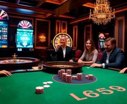Experience thrilling gameplay at http://ae388.uk.com/ with exclusive poker and roulette tables in a luxurious setting.