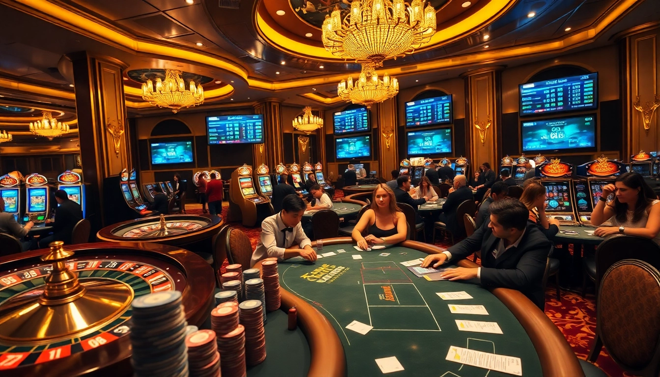 Winning big at the poker table, featuring vibrant casino elements from https://go88club.page/ in a dynamic scene.