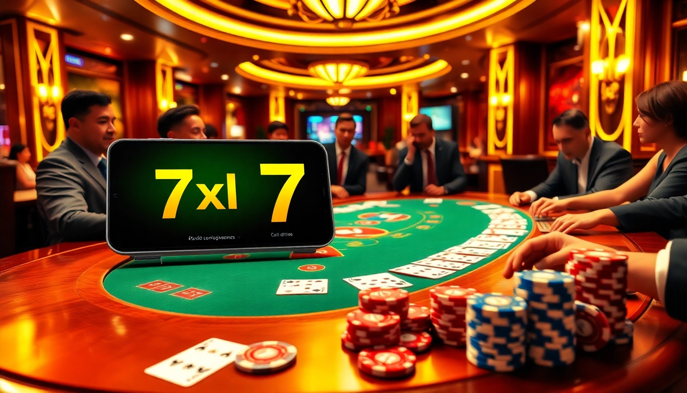 Experience thrilling poker action with 7xl app enhancing your gaming adventures.