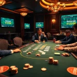 Experience excitement at Betwin88's poker table with professional players and luxurious decor.