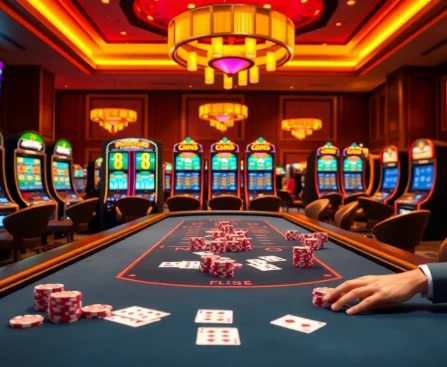 Experience thrilling moments at 8s casino with engaging games and vibrant gambling atmosphere.