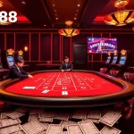 Experience thrilling bets at Man88's sophisticated gaming tables and slot machines.