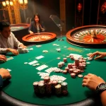 Experience thrilling poker action at https://king88b.us.com/ with colorful chips and cards.