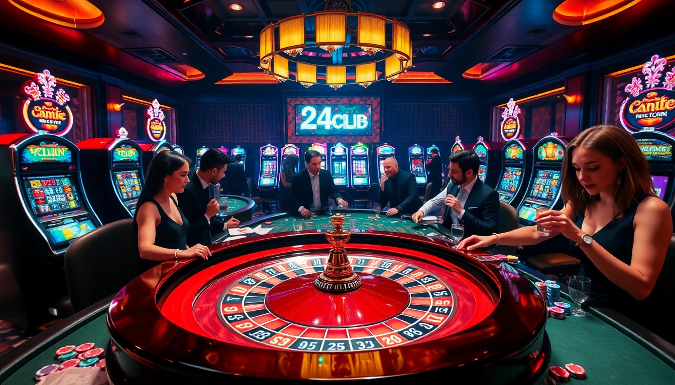 Trải nghiệm những cảm giác cược căng thẳng tại 24kclub với các trò casino sống động và người chơi cuốn hút.
