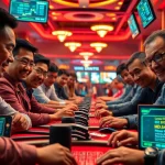 Engaging scene from https://taixiumd5.world showcasing players immersed in an exciting Tài Xỉu MD5 game.