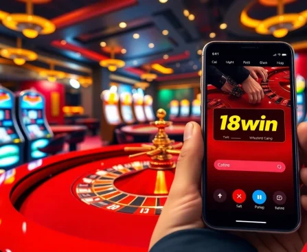 Experience the luxury of 18win with exciting casino tables and vibrant gaming action.