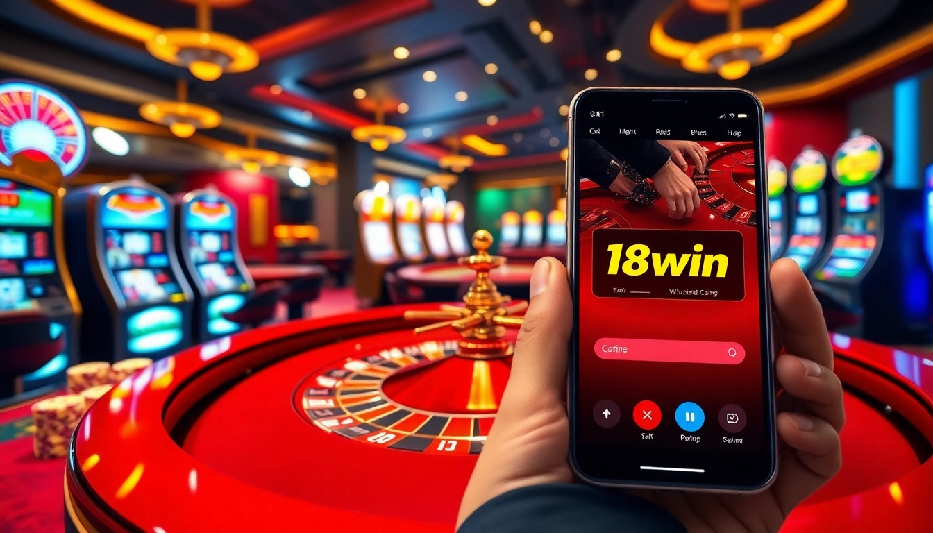 Experience the luxury of 18win with exciting casino tables and vibrant gaming action.