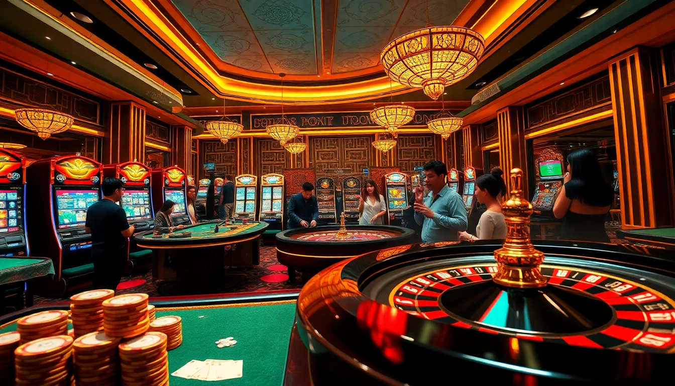 Engage with thrilling gambling action at 789win's luxurious casino tables and vibrant games.