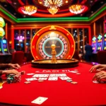 Experience the thrill of haywin casino gaming with vibrant tables, poker chips, and roulette excitement.