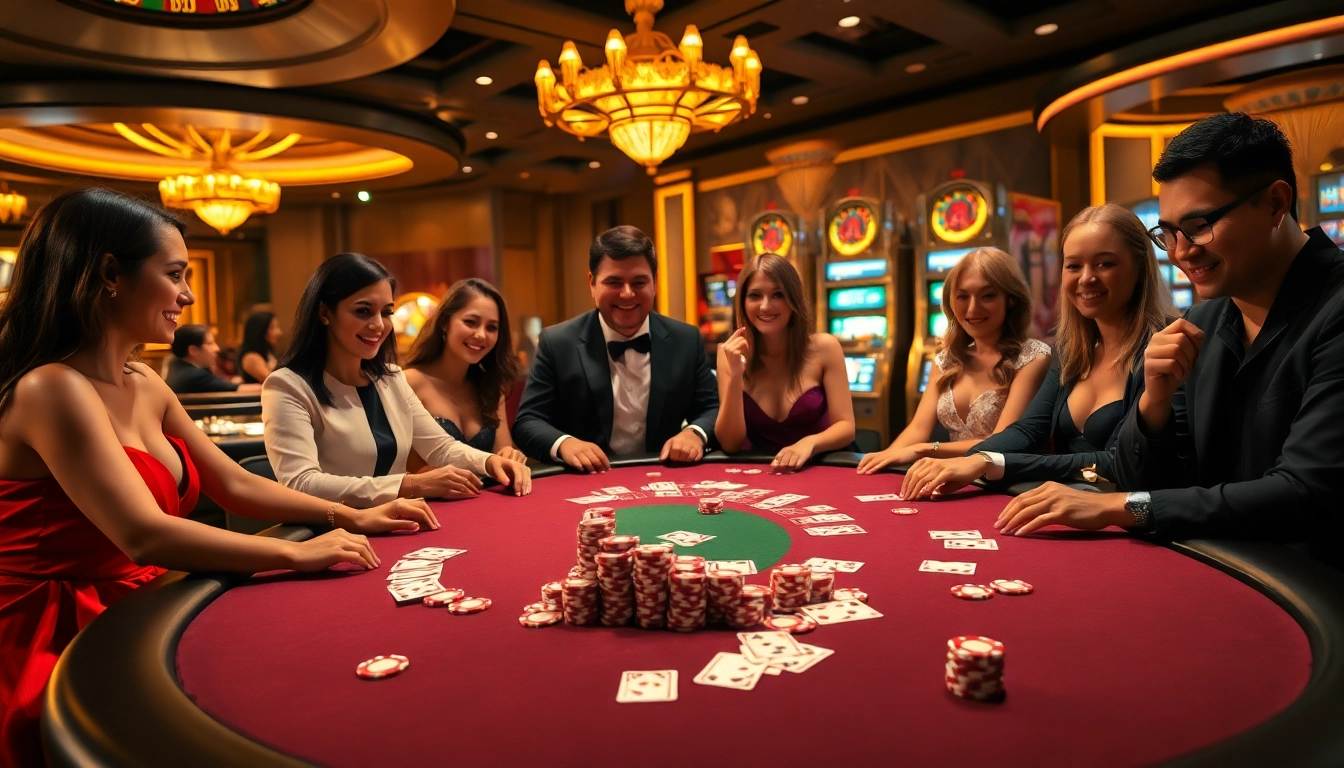 הצבת ההימור שלך בשולחן פוקר בקזינו יוקרתי, מלא בהתרגשות ובפוטנציאל לניצחון.