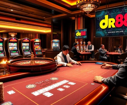 Experience the thrill of casino gaming at nhà cái dr88 with engaging games and luxurious atmosphere.