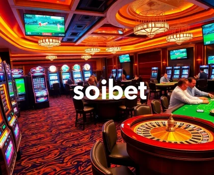 Experience thrilling gambling action at SOIBET with engaging casino games and live sports betting.