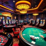 Experience the excitement of b52 game đổi thưởng with vibrant casino tables and thrilling slot machines.