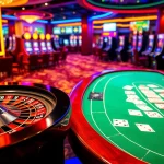 Engage in thrilling games at KK55 casino with vibrant slots and roulette.