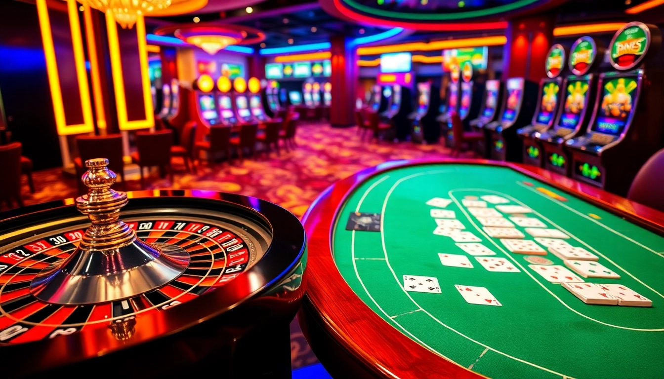 Engage in thrilling games at KK55 casino with vibrant slots and roulette.