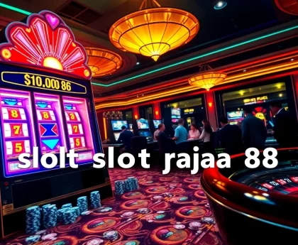 Experience the thrill of winning with slot api raja 88 at a luxurious casino.