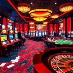 Experience thrilling gameplay at https://www.vvjl11.com/ featuring vibrant casino tables and excited players.