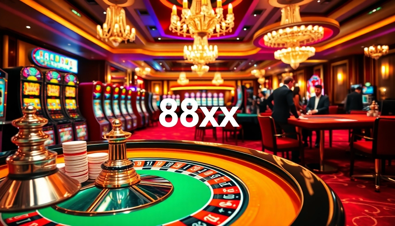 Experience the thrill of a high-stakes casino with 88xx betting insights and roulette action.