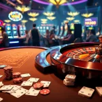 Watch NK88 players engaging in an exciting casino game filled with colorful slot machines and lively action.