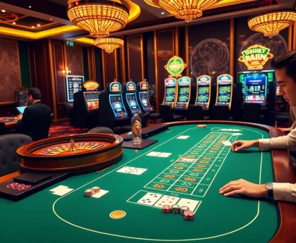 Experience engaging gameplay at https://mk8th.net/ with vibrant casino tables and thrilling betting action.