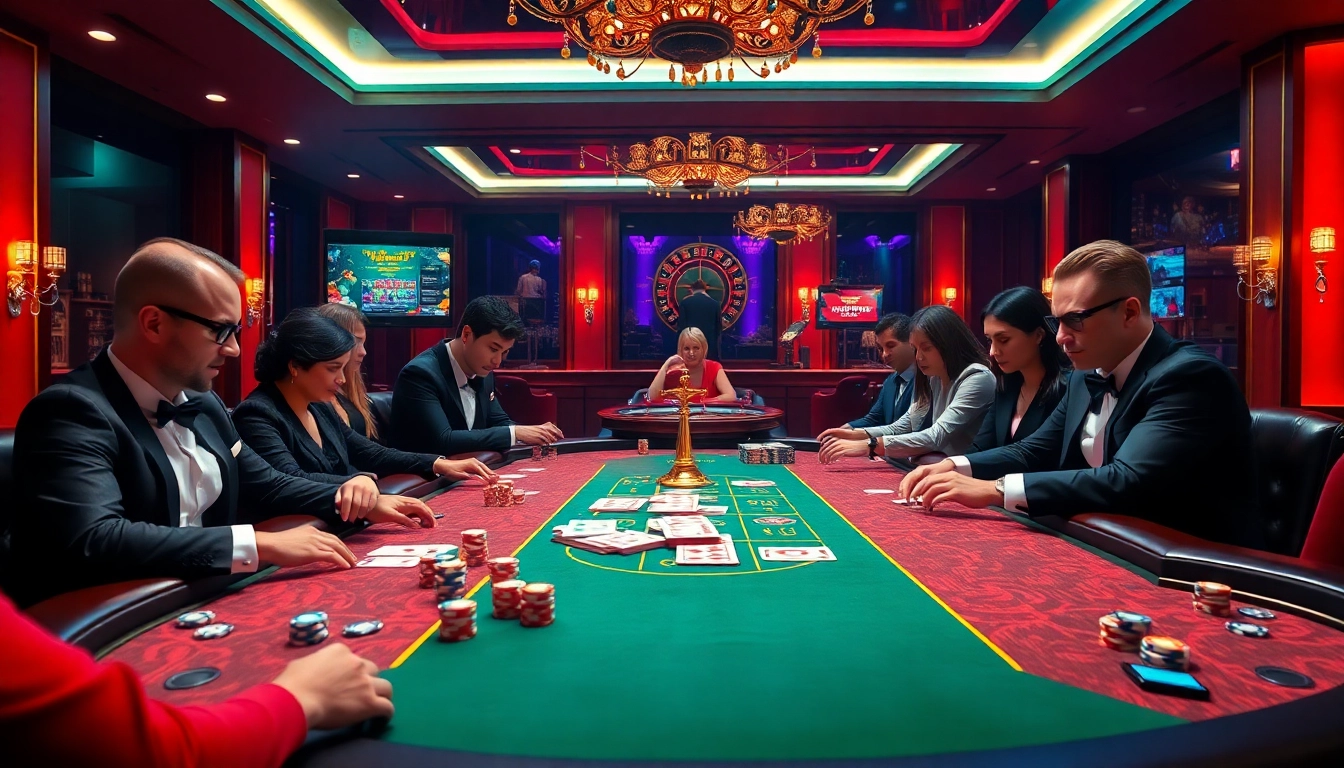 Experience high-stakes poker action at xn88 net with vibrant casino visuals and professional gameplay.