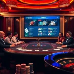 Experience the thrill of gambling at Vipwin's high-stakes poker tables in a luxurious casino setting.