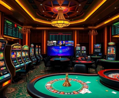 Experience thrilling games at Rikvip with vibrant online casino visuals enhancing the excitement of gambling.