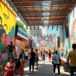 Celebración de la cultura en el festival de arte de antidogma.mx con artistas e intérpretes.