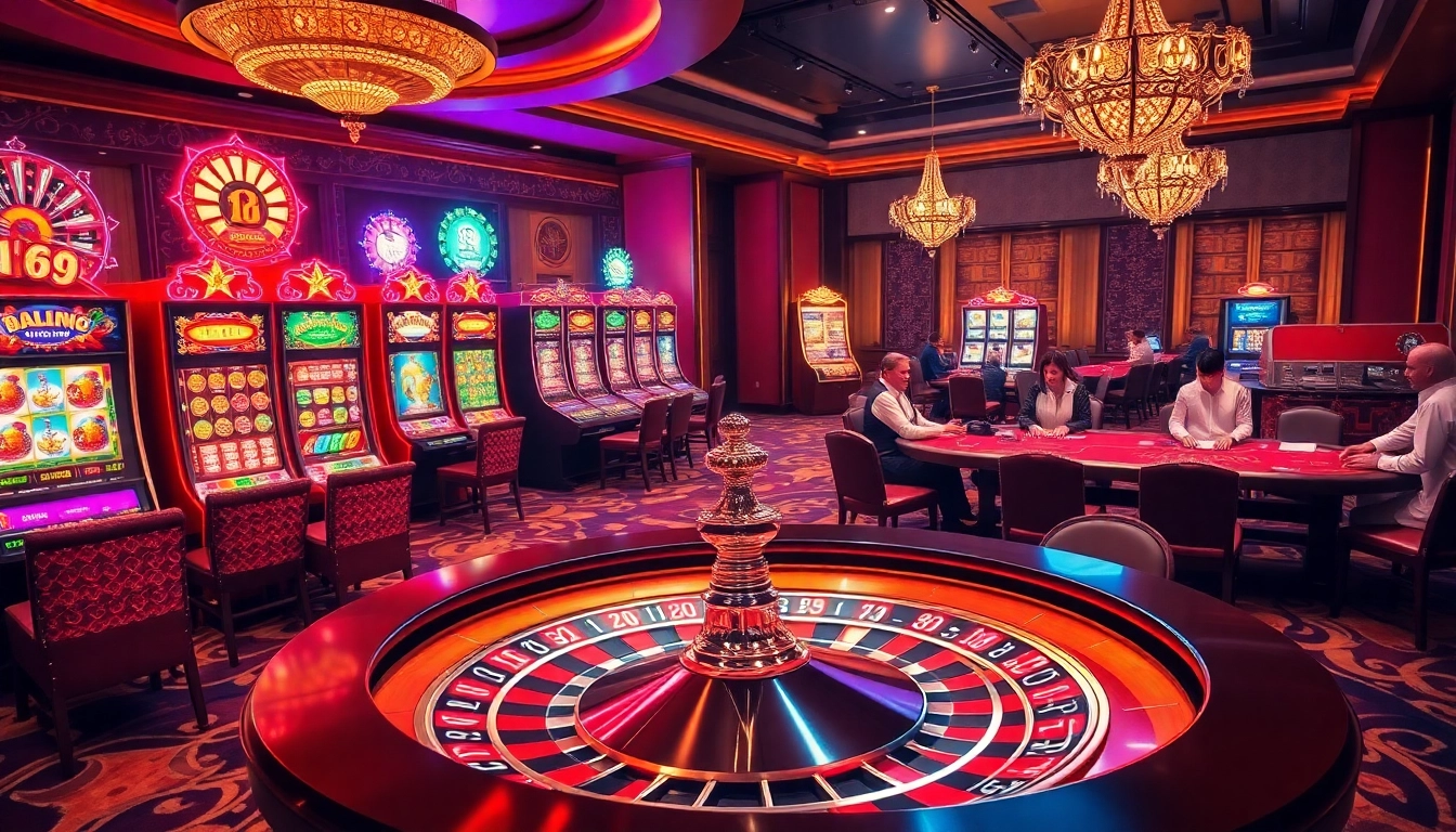Players engaging in thrilling games at a casino with a focus on winning strategies at https://mk8.ac/