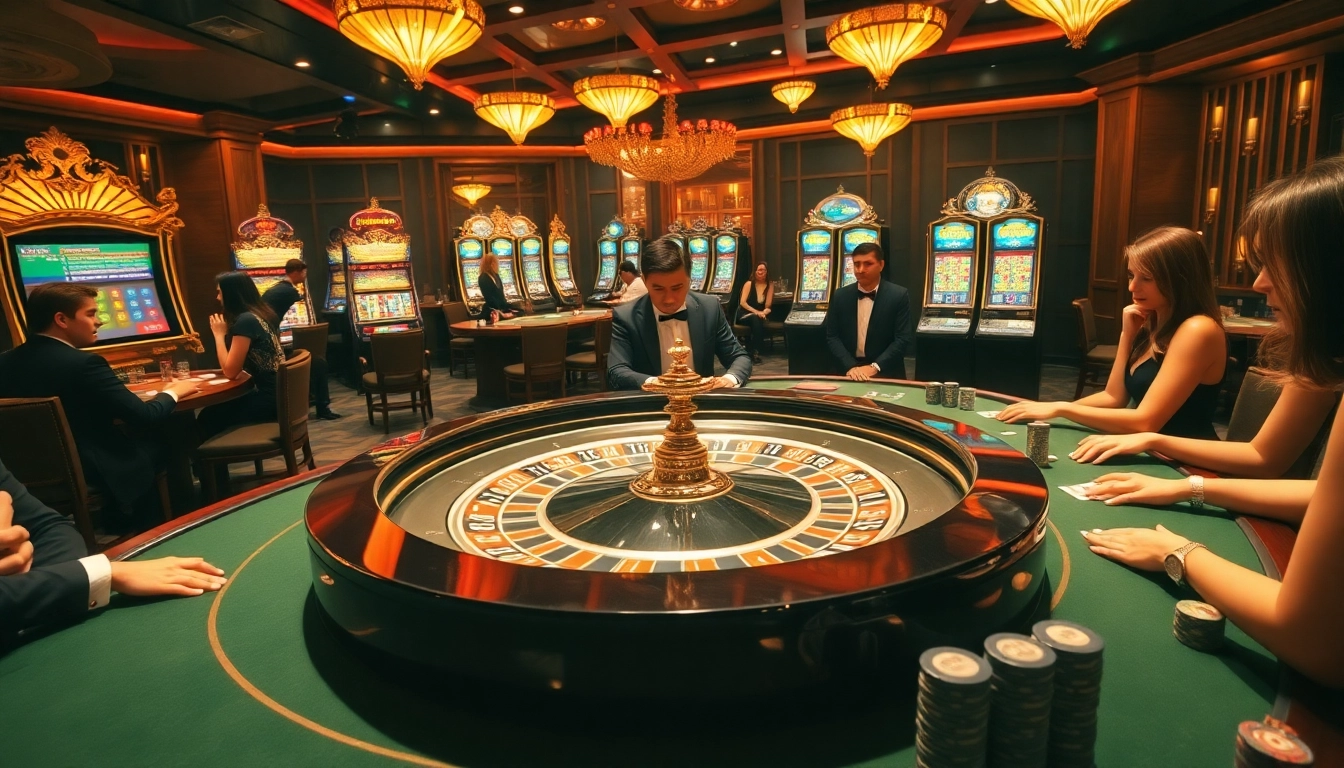 Bet and win at the luxurious roulette table scene inspired by https://go88vn.id/.