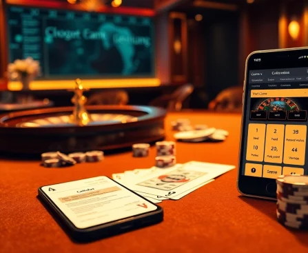 Experience excitement at https://mk8th.net/ with a luxurious casino scene featuring betting tables and poker chips.