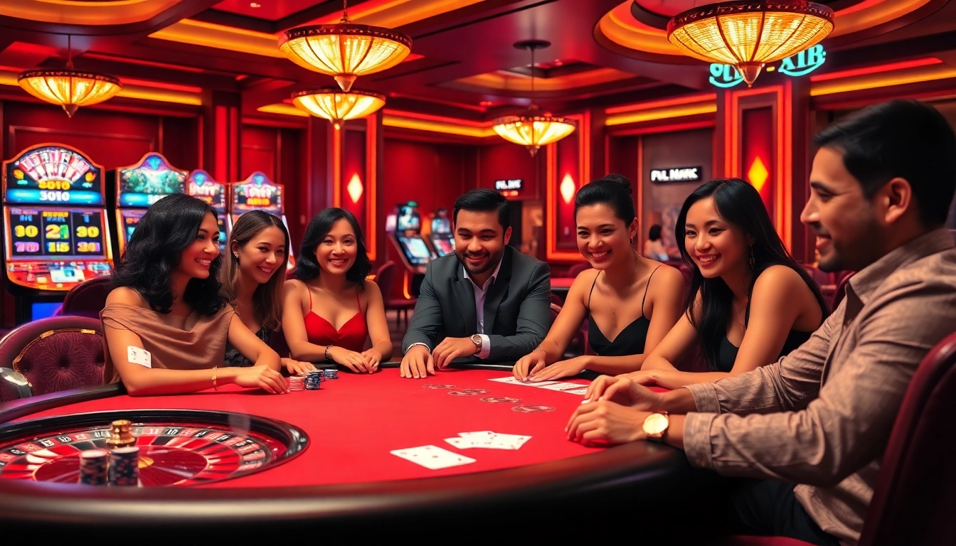 Experience the thrill of winning at GG88, where players engage with vibrant casino games.
