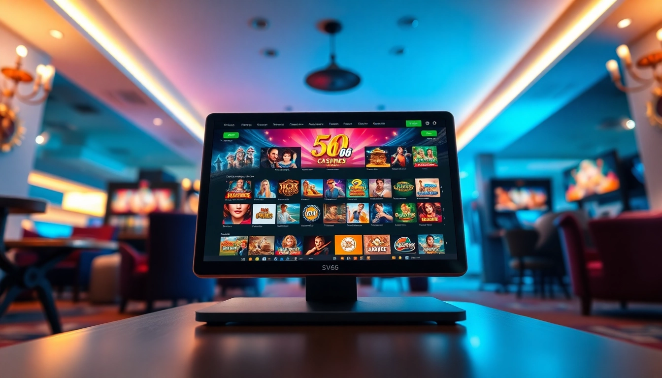 Experience SV66, the top online gaming platform, featuring an array of exciting casino games in a luxurious setting.
