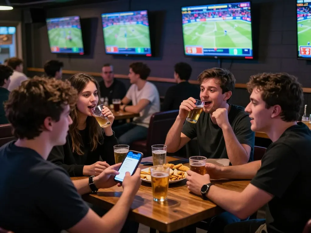 Experience the excitement of live sports betting at Luck8's vibrant sports bar scene.